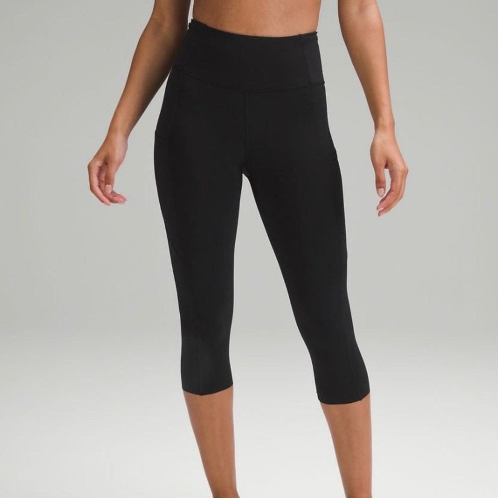 New lululemon fast and free crop 19”